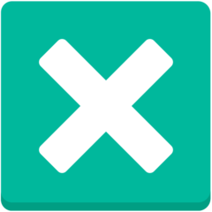 Mozilla negative squared cross mark emoji image