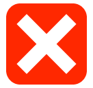 SoftBank negative squared cross mark emoji image