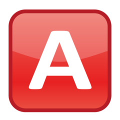 Emojidex negative squared latin capital letter a emoji image