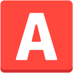 Mozilla negative squared latin capital letter a emoji image