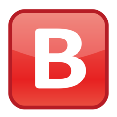 Emojidex negative squared latin capital letter b emoji image