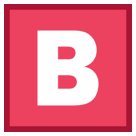 HTC negative squared latin capital letter b emoji image