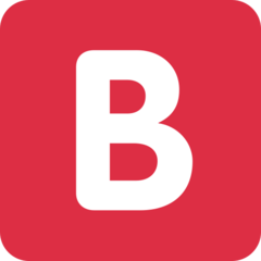 Twitter negative squared latin capital letter b emoji image