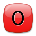 LG negative squared latin capital letter o emoji image