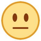 HTC neutral face emoji image