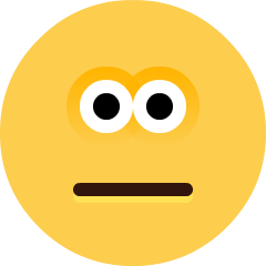 Skype neutral face emoji image