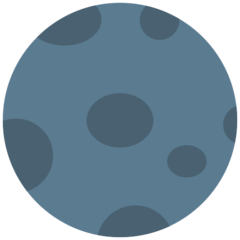Mozilla new moon symbol emoji image