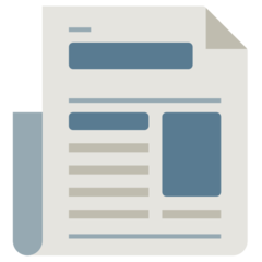 Mozilla newspaper emoji image