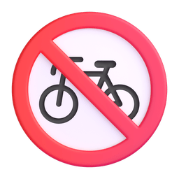 Microsoft Teams no bicycles emoji image