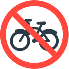 Mozilla no bicycles emoji image