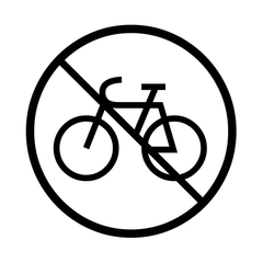 Noto Emoji Font no bicycles emoji image