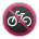 Sony Playstation no bicycles emoji image