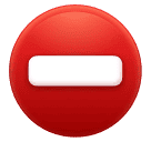 Huawei no entry emoji image
