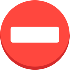 Mozilla no entry emoji image
