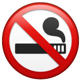 Whatsapp no smoking symbol emoji image