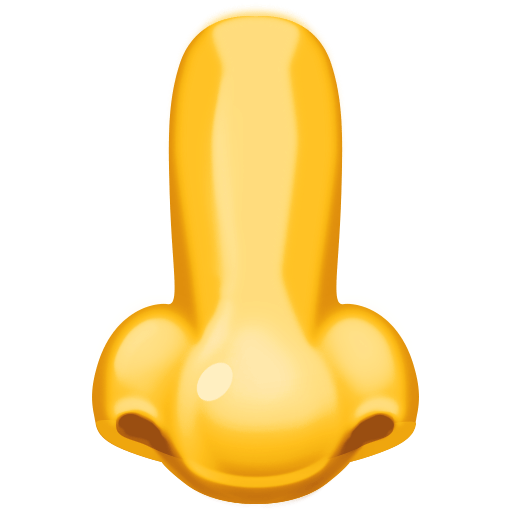 Facebook nose emoji image