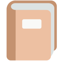 Mozilla notebook with decorative cover emoji image