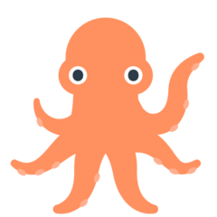 Mozilla octopus emoji image