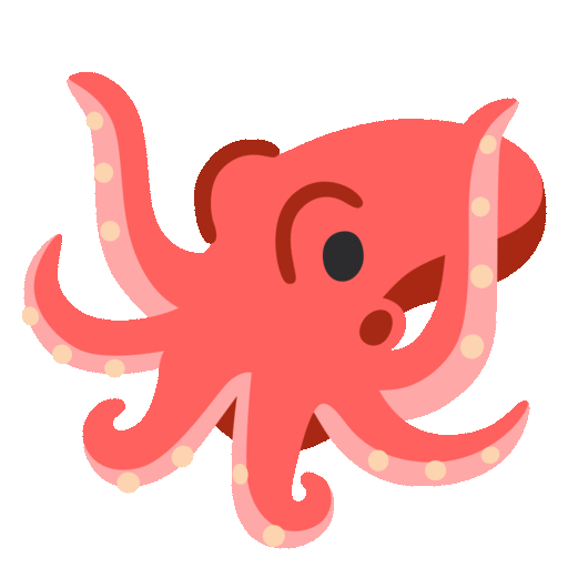 Noto Emoji Animation octopus emoji image