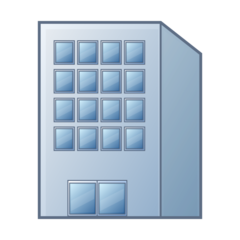 Emojidex office building emoji image