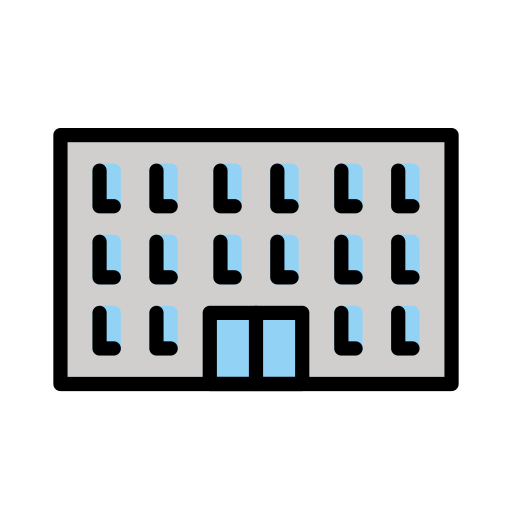 Openmoji office building emoji image
