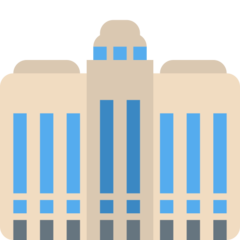 Twitter office building emoji image