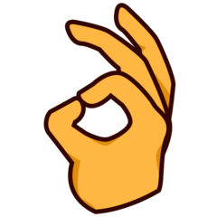 Emojidex ok hand sign emoji image