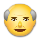 LG older man emoji image