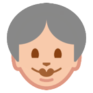 HTC older woman emoji image