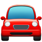 IOS/Apple oncoming automobile emoji image