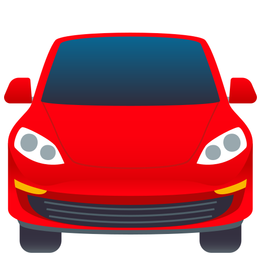 JoyPixels oncoming automobile emoji image