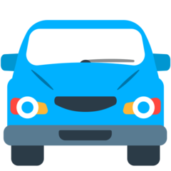 Mozilla oncoming automobile emoji image