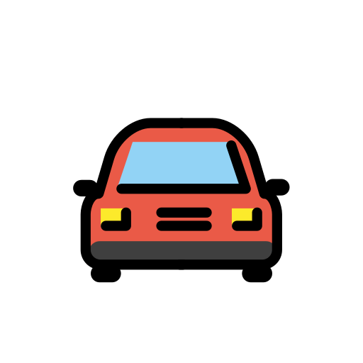 Openmoji oncoming automobile emoji image