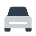 Toss oncoming automobile emoji image