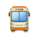 LG oncoming bus emoji image