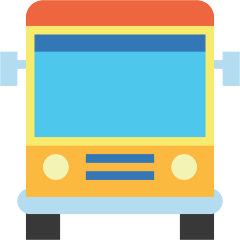 Skype oncoming bus emoji image