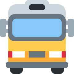 Twitter oncoming bus emoji image