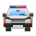 Sony Playstation oncoming police car emoji image