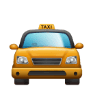 Huawei oncoming taxi emoji image