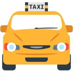 Mozilla oncoming taxi emoji image
