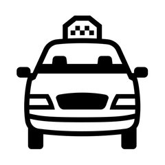 Noto Emoji Font oncoming taxi emoji image