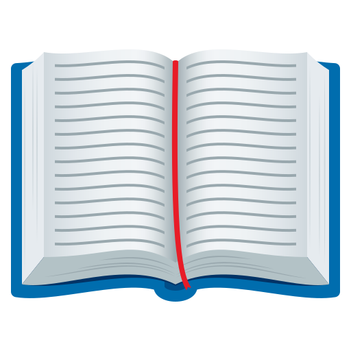 JoyPixels open book emoji image