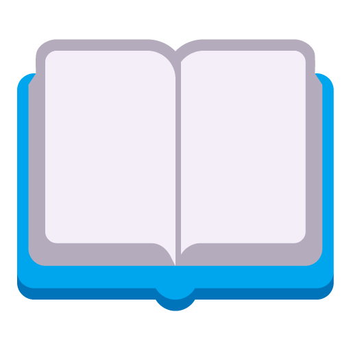 Microsoft open book emoji image