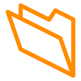 Docomo open file folder emoji image