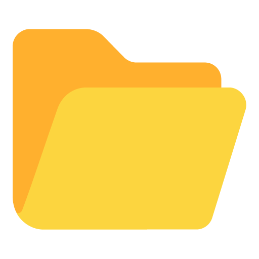 Microsoft open file folder emoji image