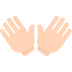 Mozilla open hands sign emoji image