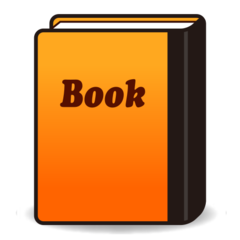 Emojidex orange book emoji image