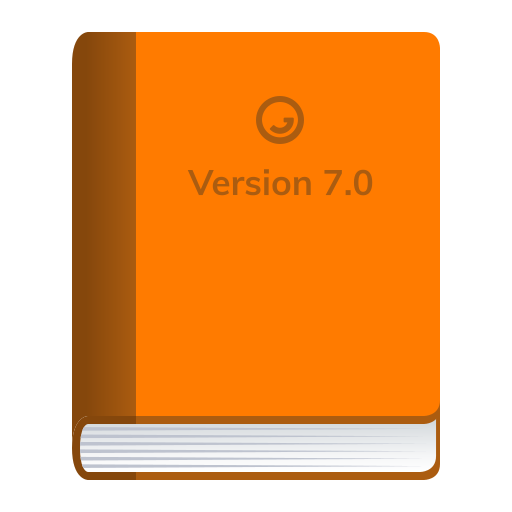 JoyPixels orange book emoji image