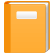 Samsung orange book emoji image