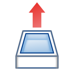 Emojidex outbox tray emoji image